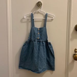 Zara pinafore dress size 4-5